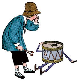 美國原版少兒英語：15.BOY BLUE AND THE DRUM