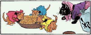 美國原版少兒英語：23.THREE LITTLE KITTENS